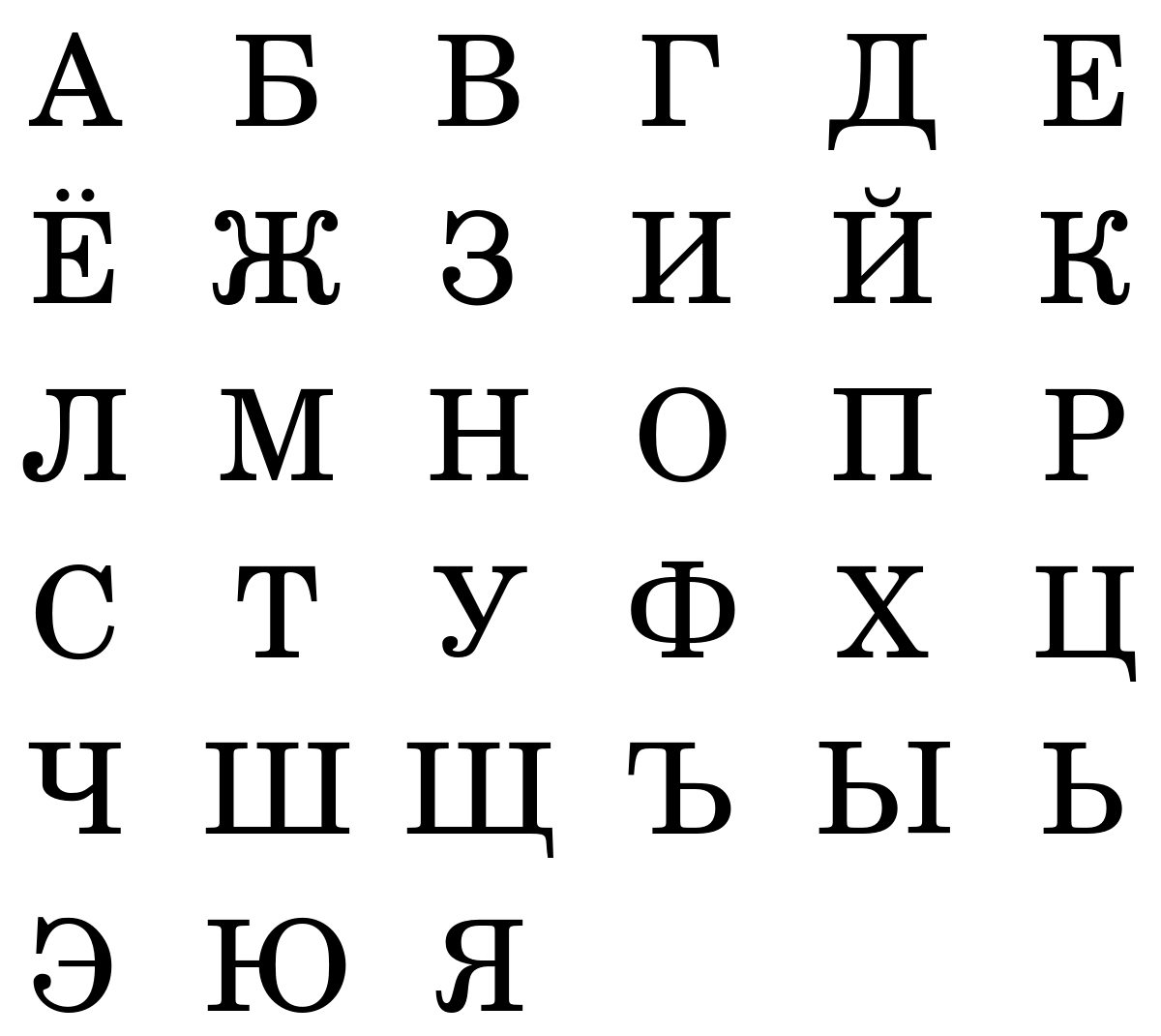 Alphabet